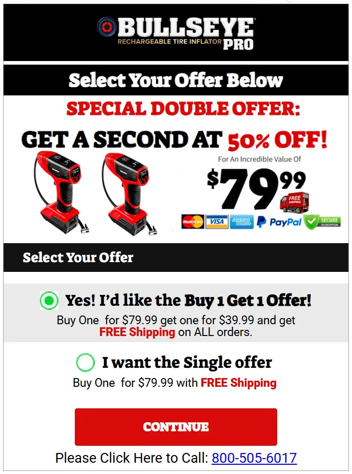 Bullseye Pro price 